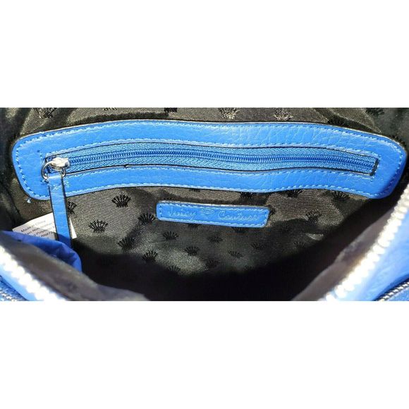 Juicy Couture Cobalt Blue Crossbody Bag Studs NWOT - Picture 8 of 10